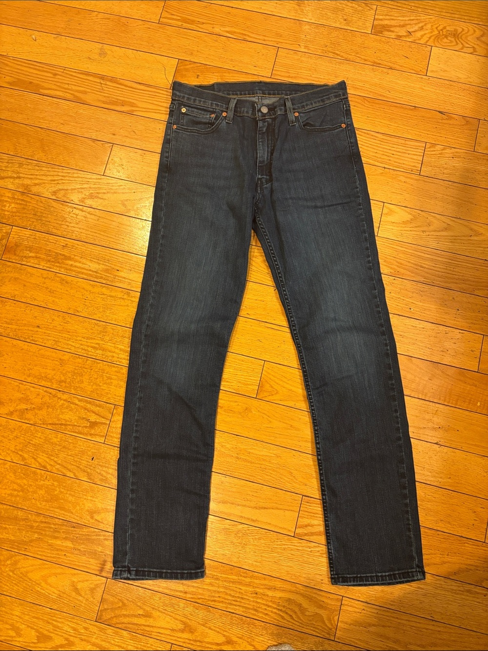 Levi's Slim Straight Jeans in Dark Indigo